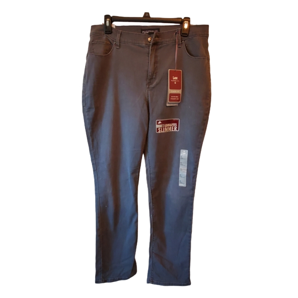LEE PLATINUM LABEL Classic Fit, Straight Leg Size 12